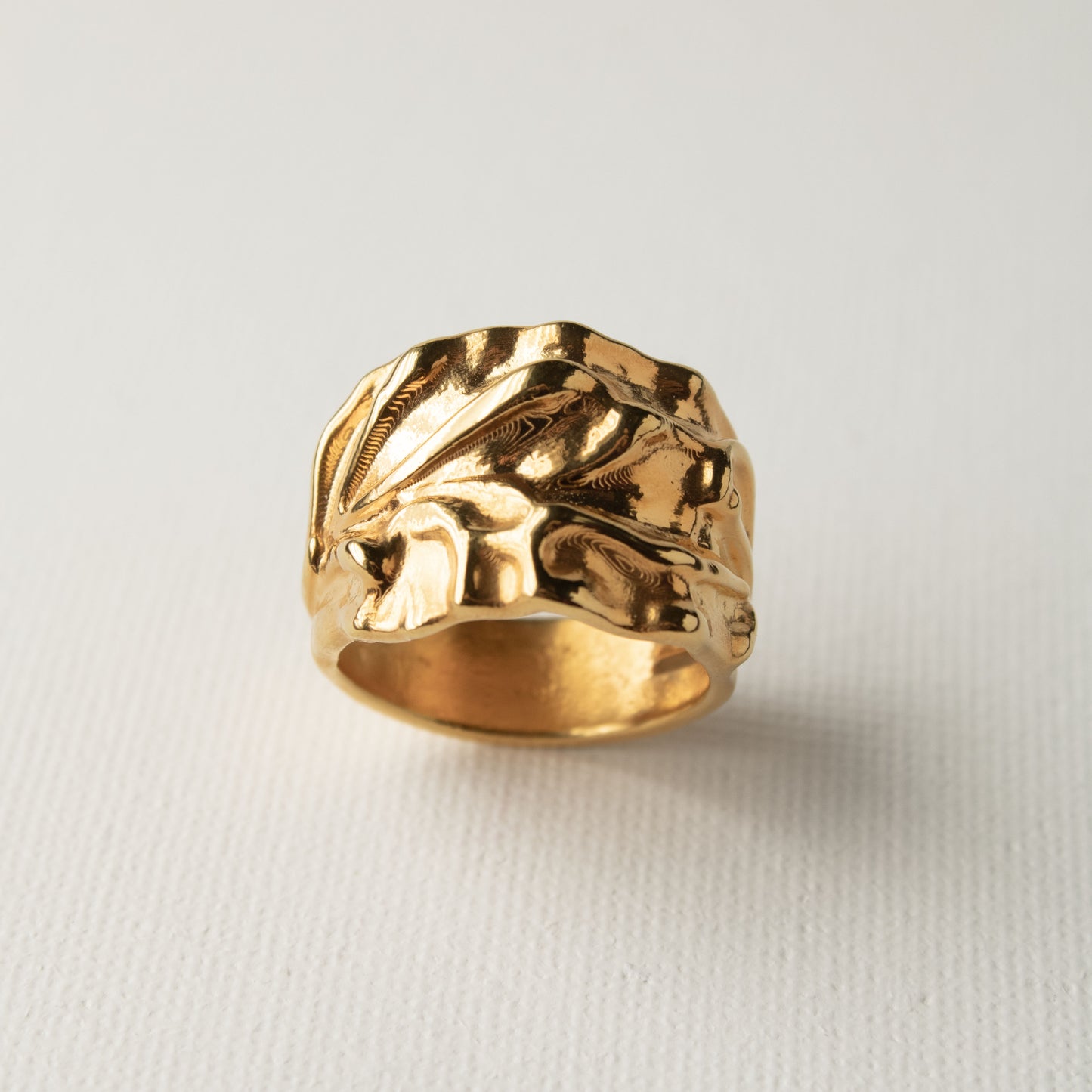 Anillo Laminaria Oro Salá