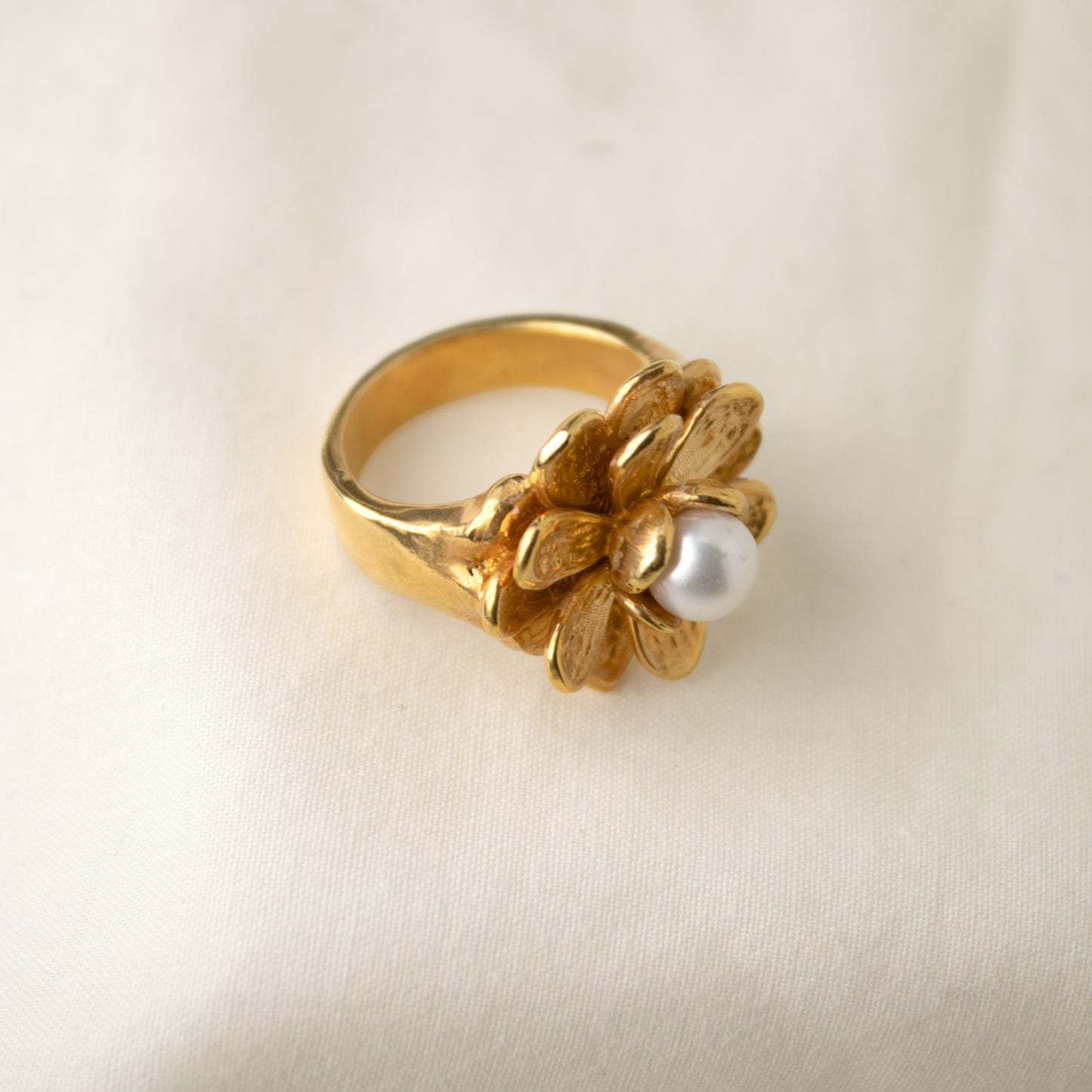 Anillo Perla Sala Oro 2