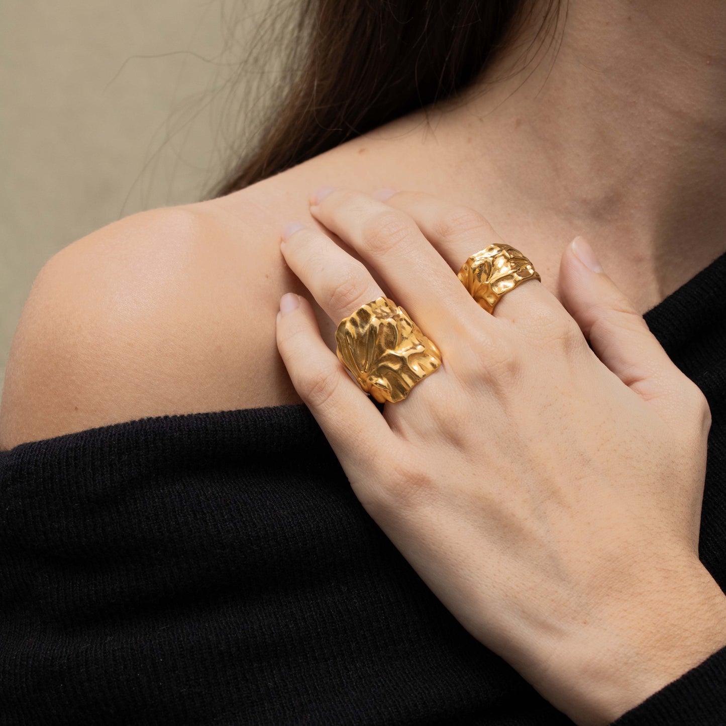 Anillo Laminaria Oro Salá