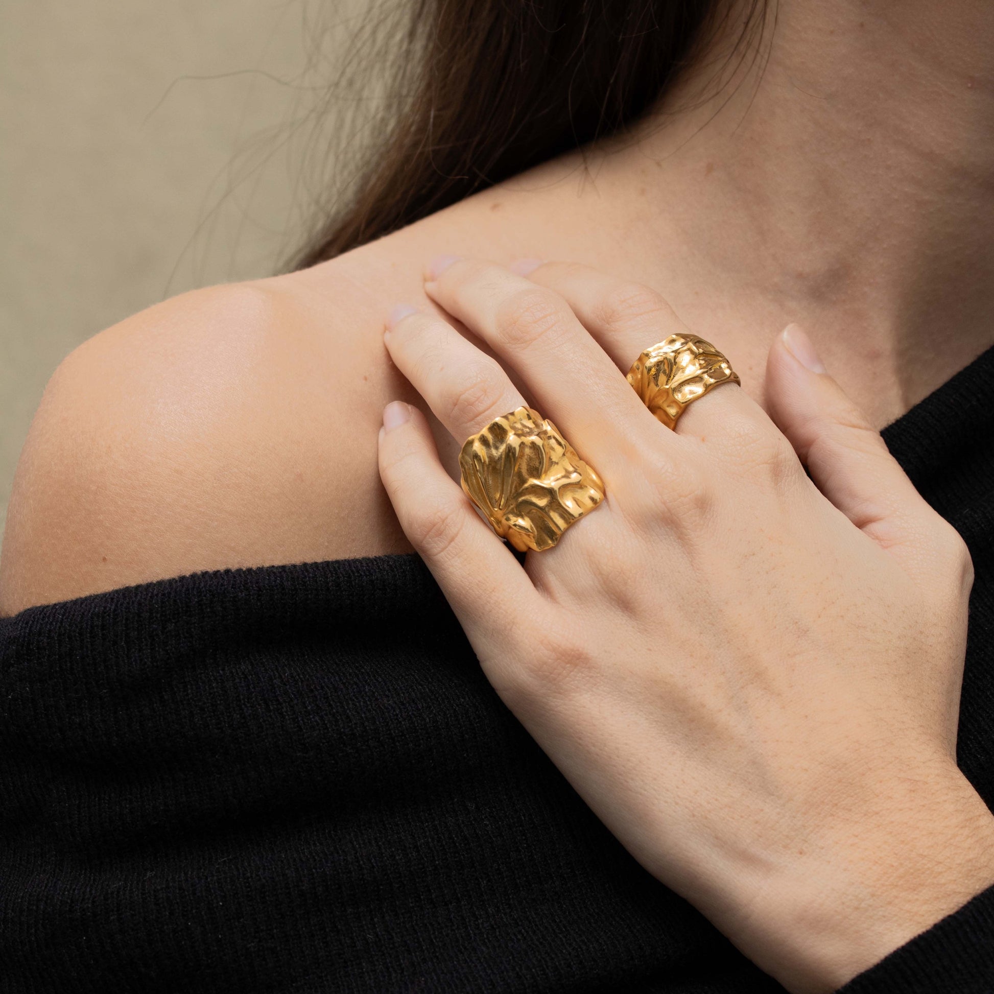 Anillo Laminaria Oro Salá