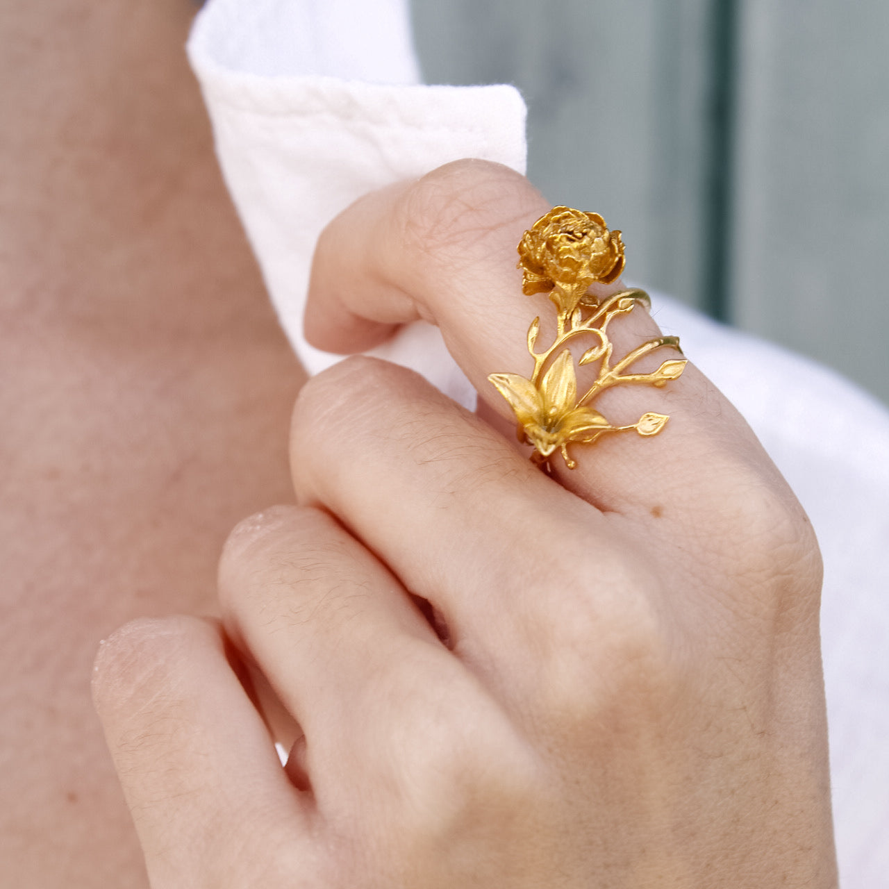 Anillo Abril Oro Salá 4