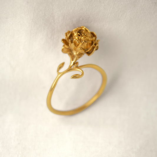 Anillo Clavel Oro Salá 1