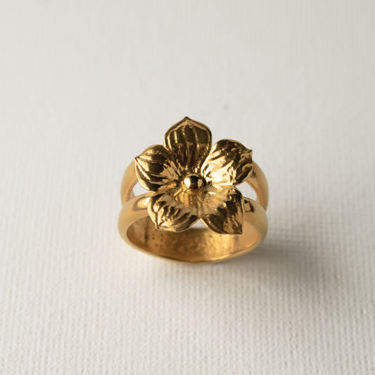 Anillo Limonium Oro Salá