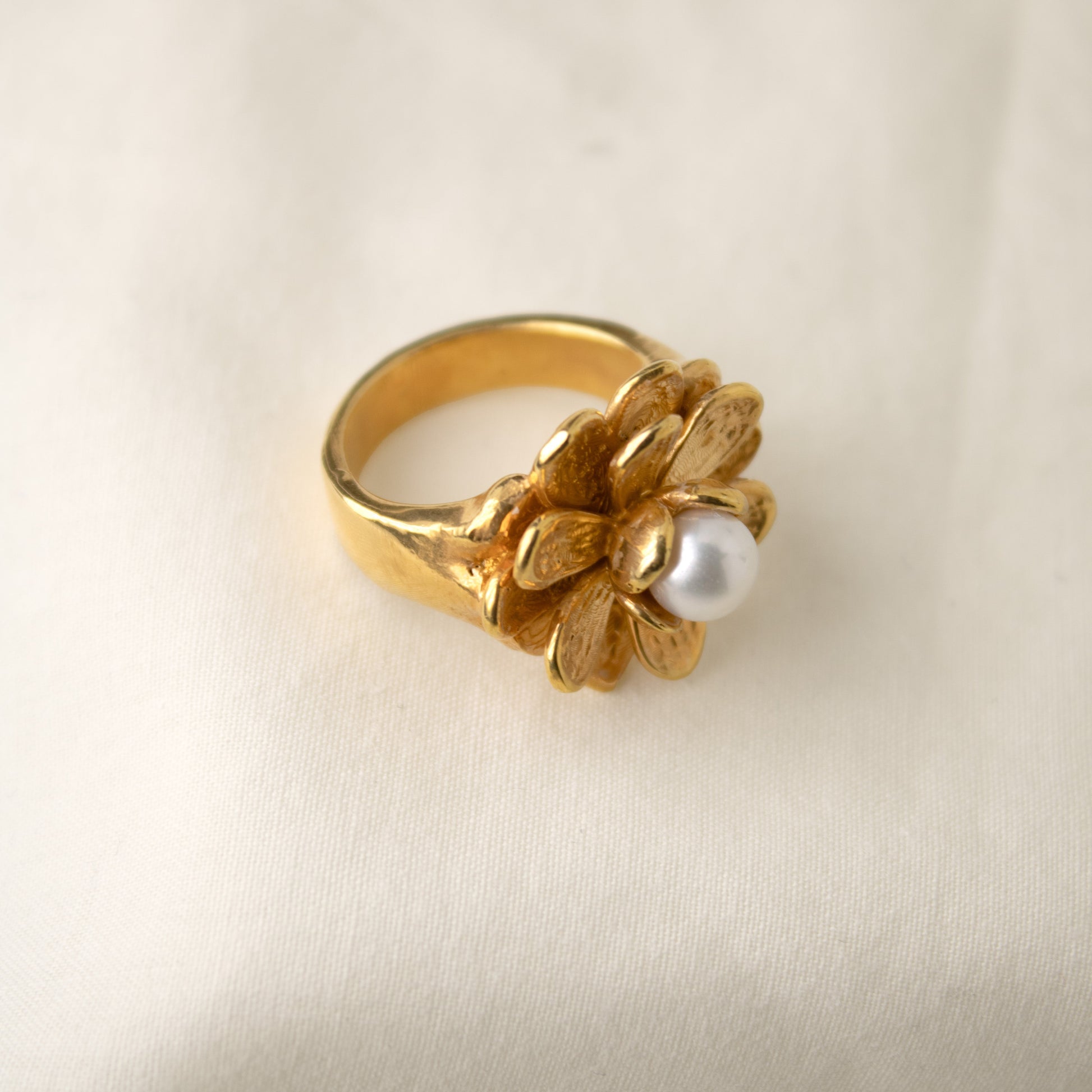 Anillo Perla Sala Oro 2