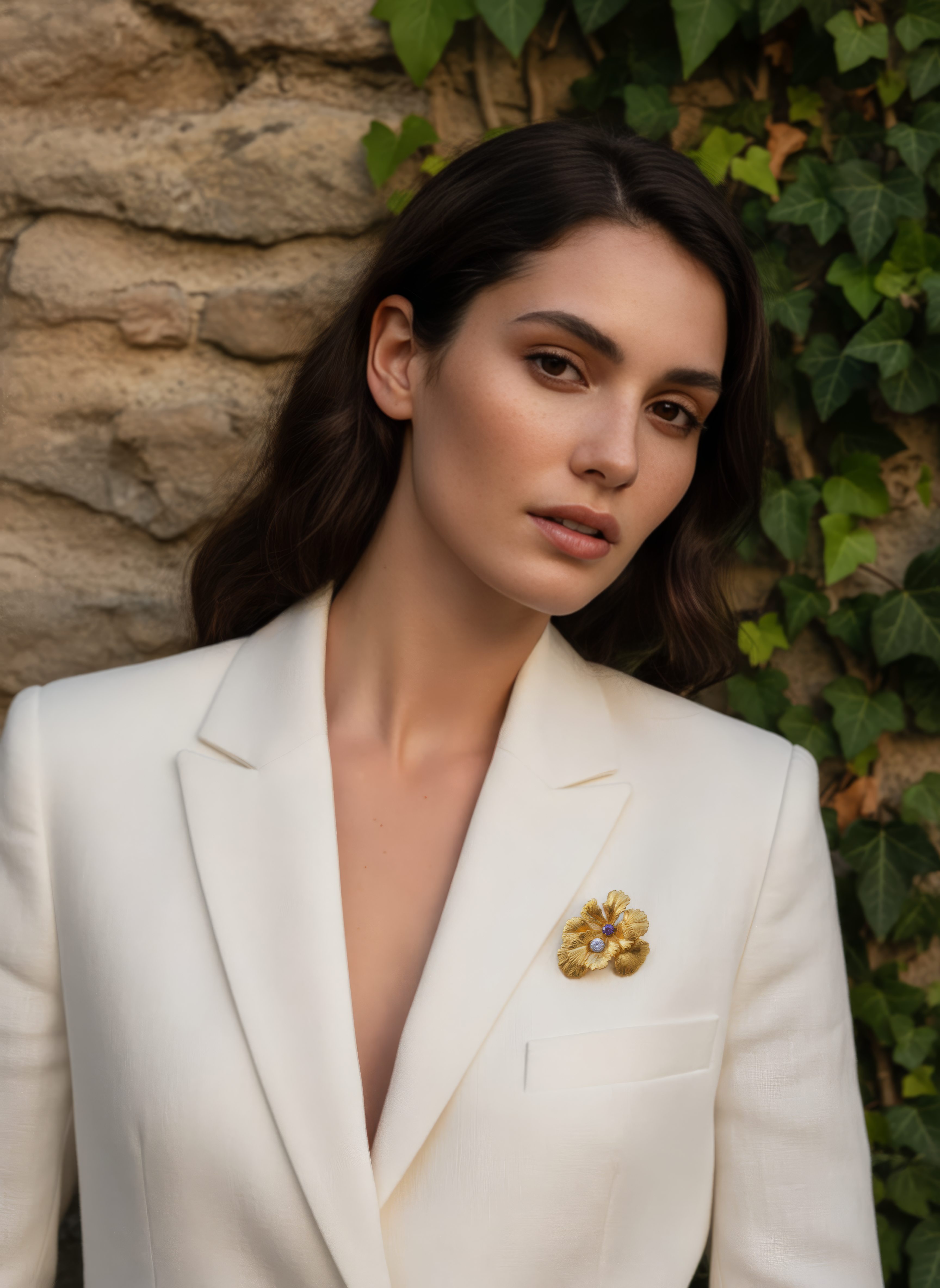 BROCHE GAIA ORO - salá