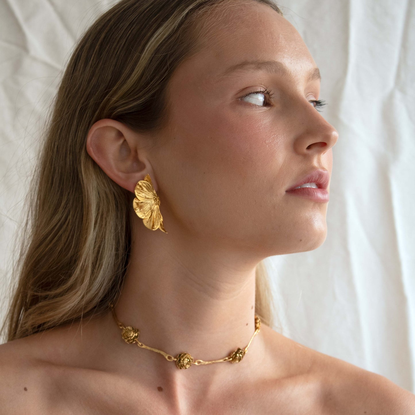 Gargantilla Clavel Oro Salá 4