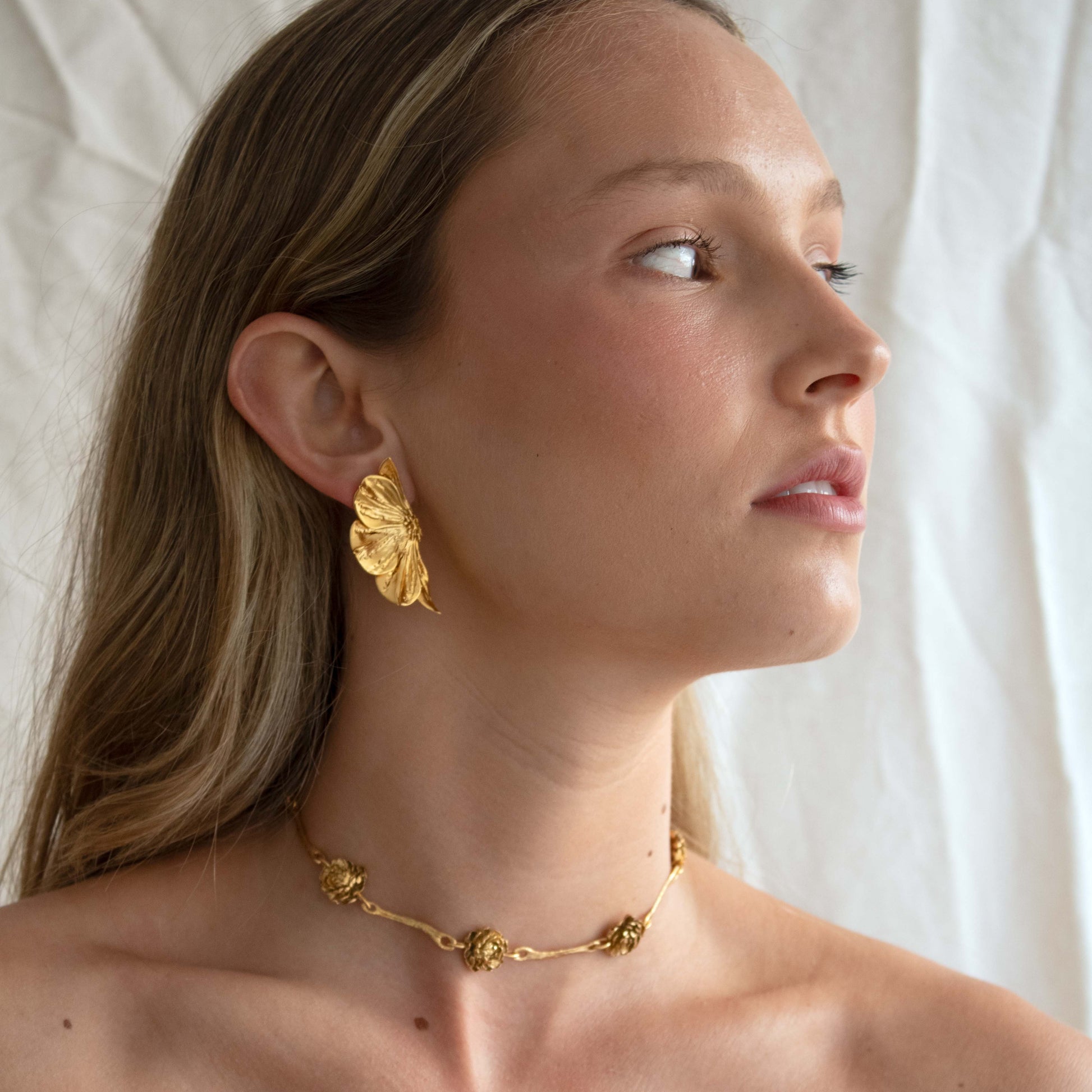 Gargantilla Clavel Oro Salá 4