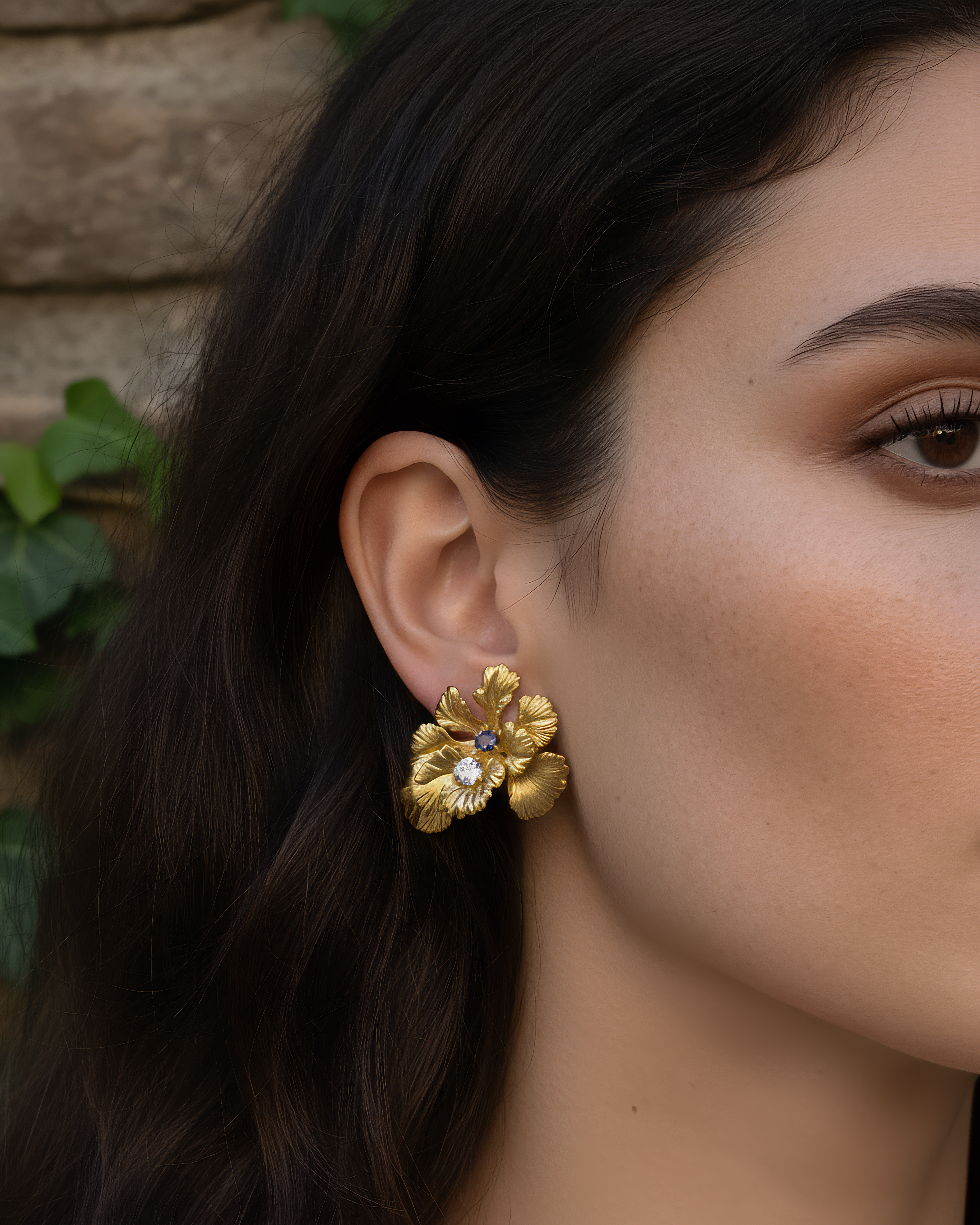 PENDIENTE GAIA ORO - salá